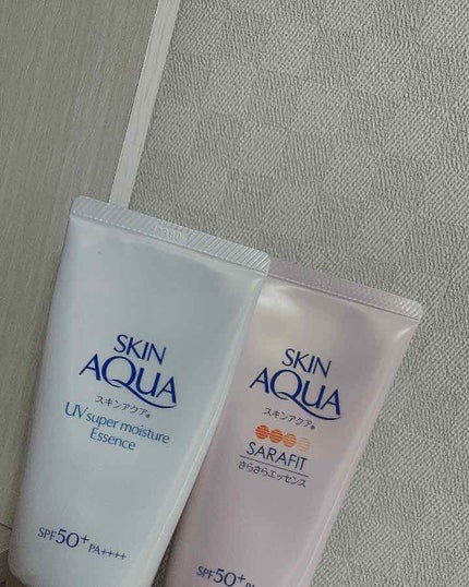 サラフィットUV さらさらエッセンス アクアフローラルの香り/スキンアクア/日焼け止め・UVケアを使ったクチコミ(1枚目)