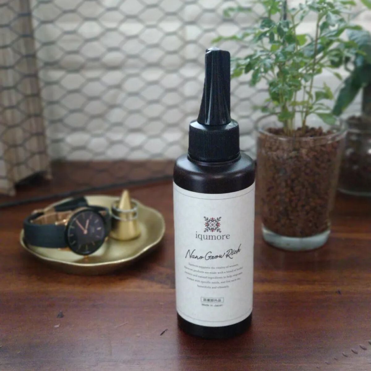 ナノグロウリッチ/iqumore/頭皮ローションを使ったクチコミ（1枚目）