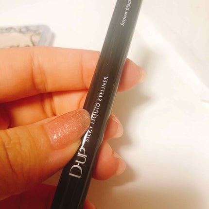 【旧品】シルキーリキッドアイライナーWP/D-UP/リキッドアイライナーを使ったクチコミ(1枚目)