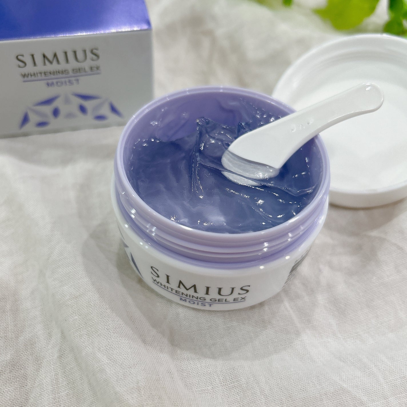 薬用ホワイトニングジェルEX モイスト(しっとり)/シミウス/オールインワン化粧品を使ったクチコミ(2枚目)