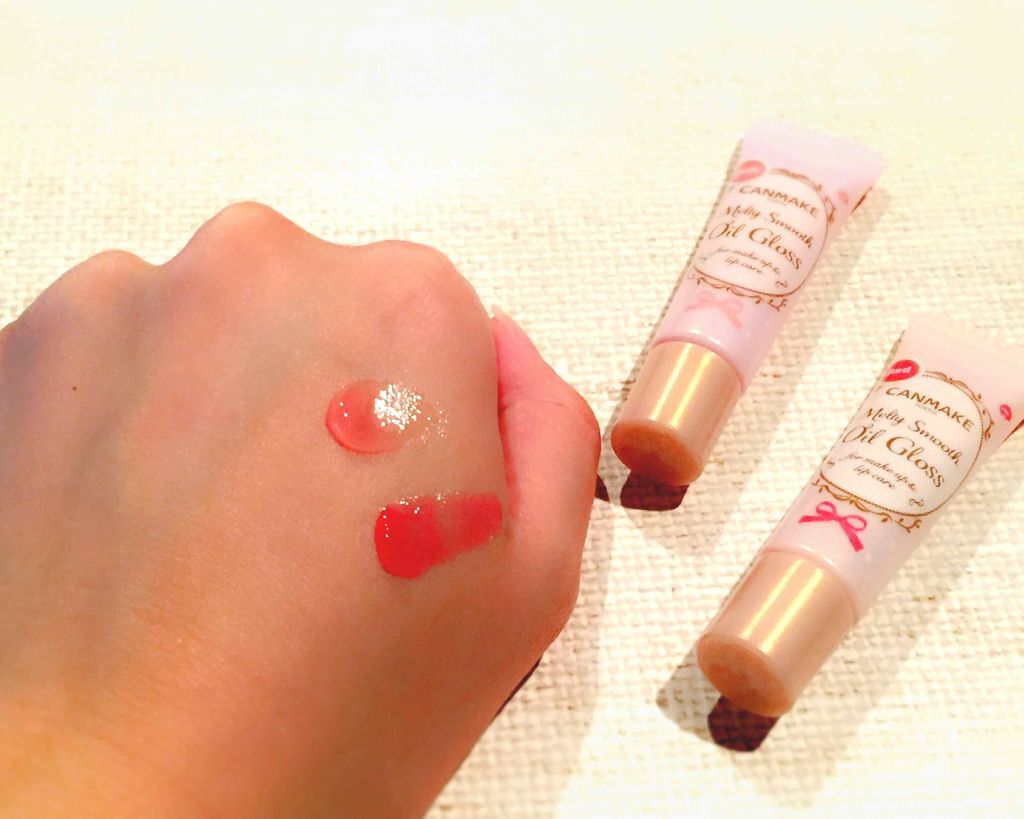 メルティスムースオイルグロス/キャンメイク/リップグロスを使ったクチコミ（1枚目）
