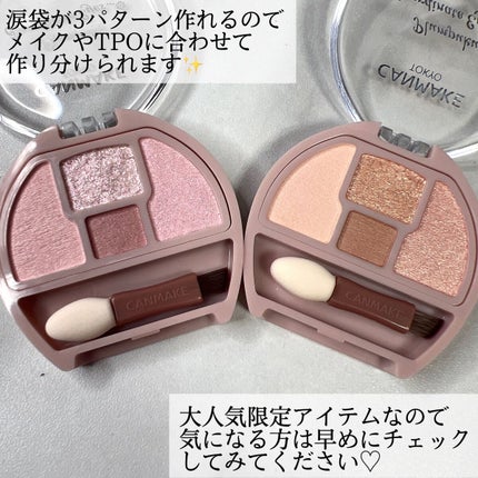 プランぷくコーデアイズ/キャンメイク/パウダーアイシャドウを使ったクチコミ(10枚目)