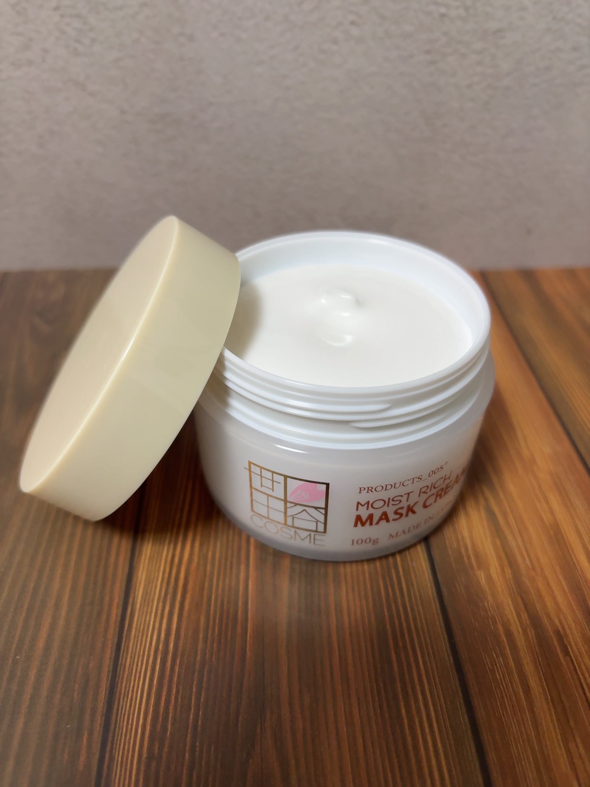 モイストリッチマスククリーム /世田谷コスメ/化粧下地を使ったクチコミ（3枚目）