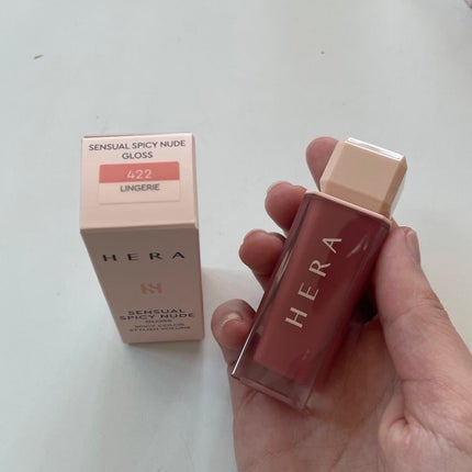 センシュアルスパイシーヌードグロス/HERA/リップグロスを使ったクチコミ(2枚目)