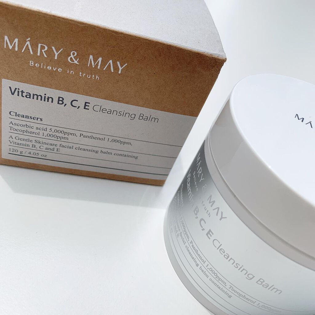 ビタミンB.C.Eクレンジングバーム/MARY&MAY/クレンジングバームを使ったクチコミ（1枚目）