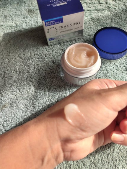 薬用ホワイトニングリペアクリームEX/トランシーノ/フェイスクリームを使ったクチコミ(4枚目)