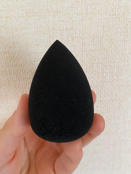 &be ブラックスポンジ/&be/パフ・スポンジを使ったクチコミ(2枚目)