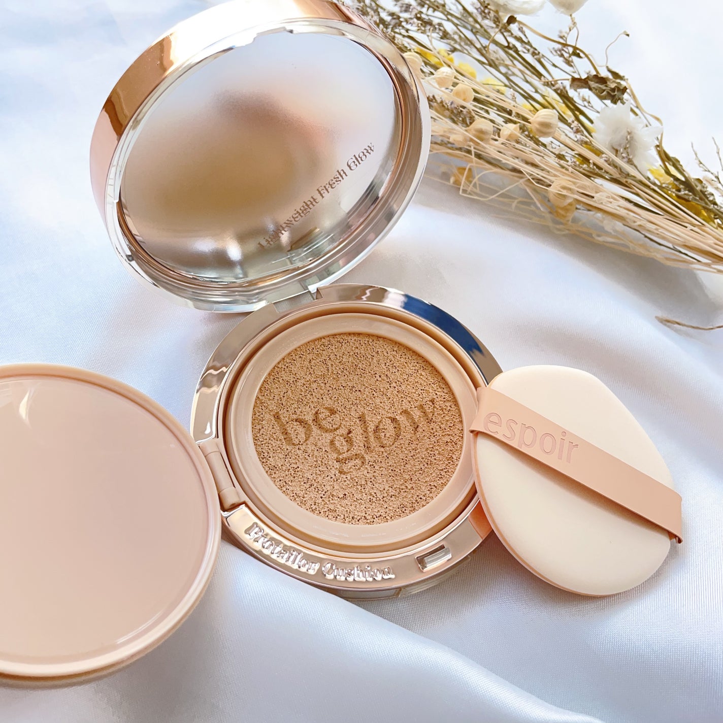 プロテーラービーグロウクッション ニュークラス/espoir/クッションファンデーションを使ったクチコミ(8枚目)