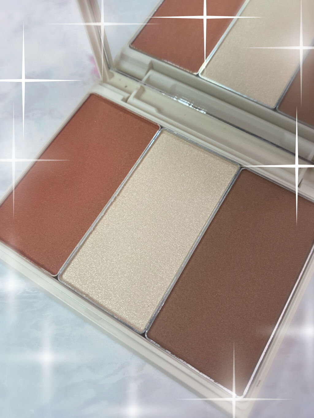 プリズマティックラスター フェイスパレット/RMK/パウダーハイライトを使ったクチコミ（1枚目）