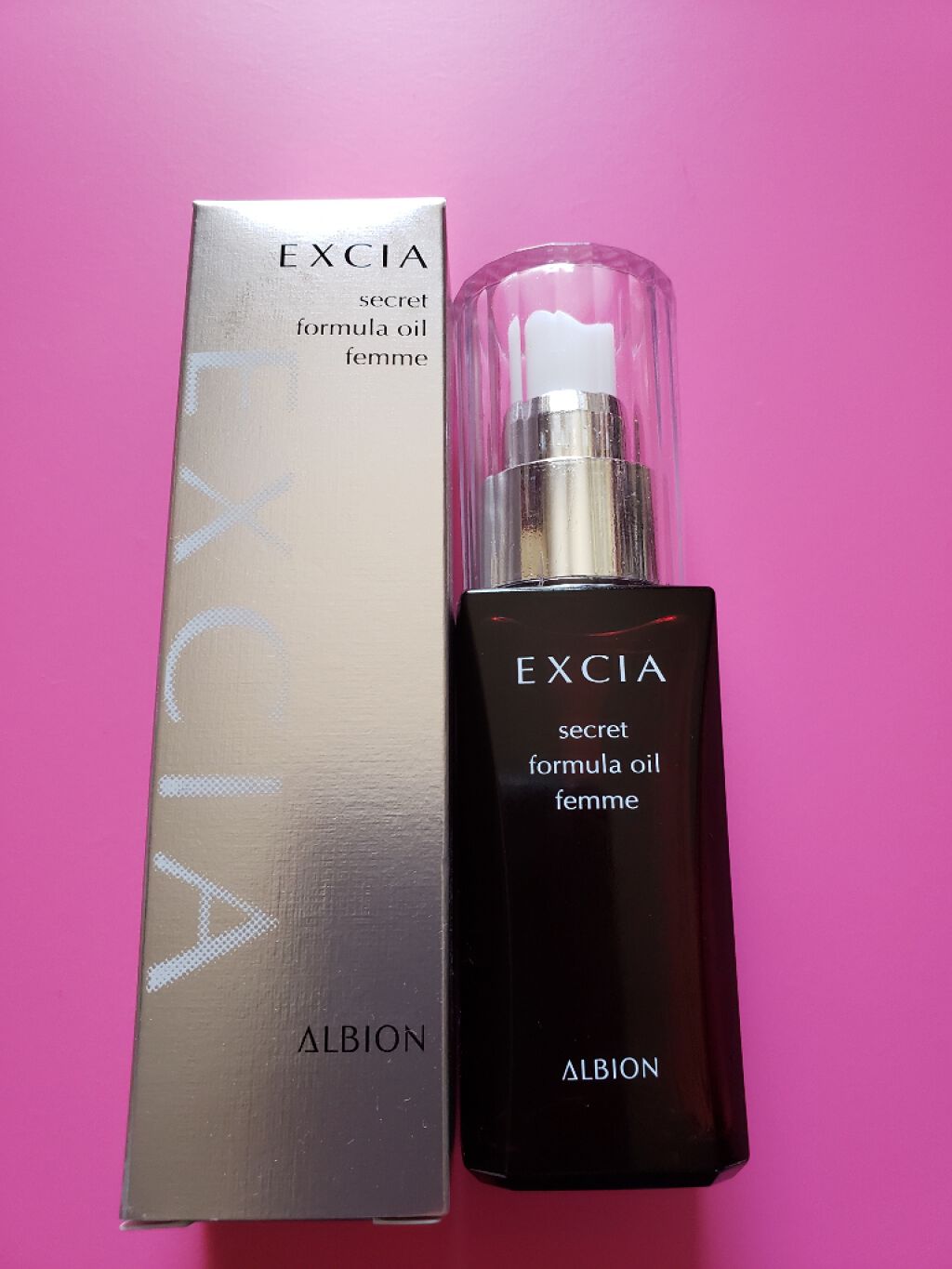 試してみた】シークレット フォーミュラ オイル ファム ALBIONの