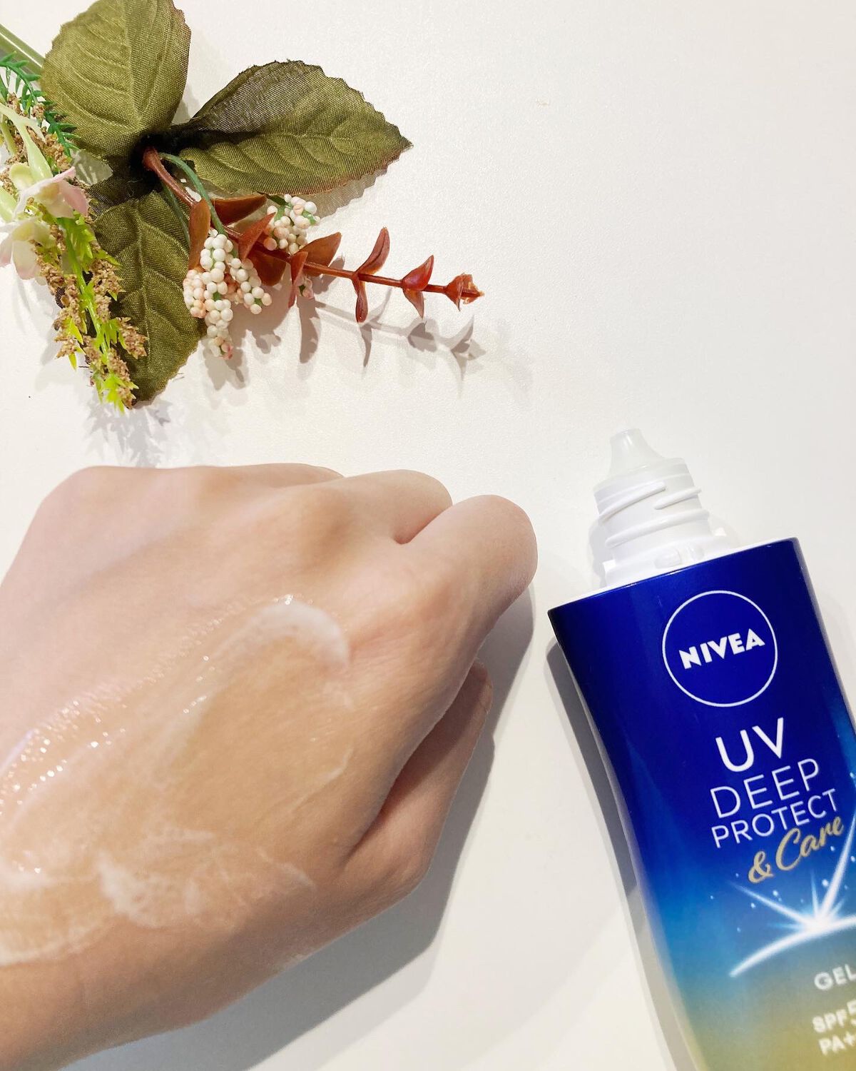 ニベアUV ディープ プロテクト&ケア ジェル/ニベア/日焼け止めジェルを使ったクチコミ(4枚目)