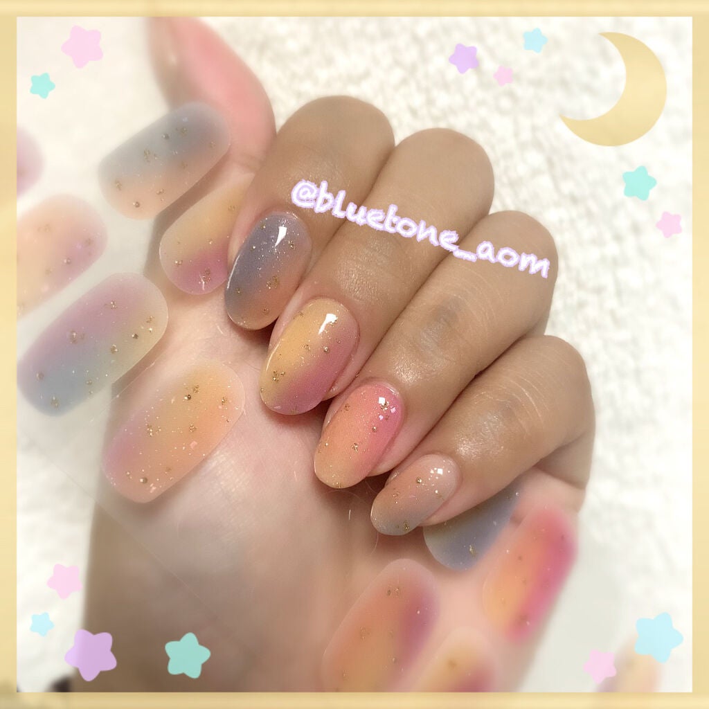 ネイルフィット ジェルネイルシール/GELATO FACTORY/ネイルシールを使ったクチコミ(2枚目)