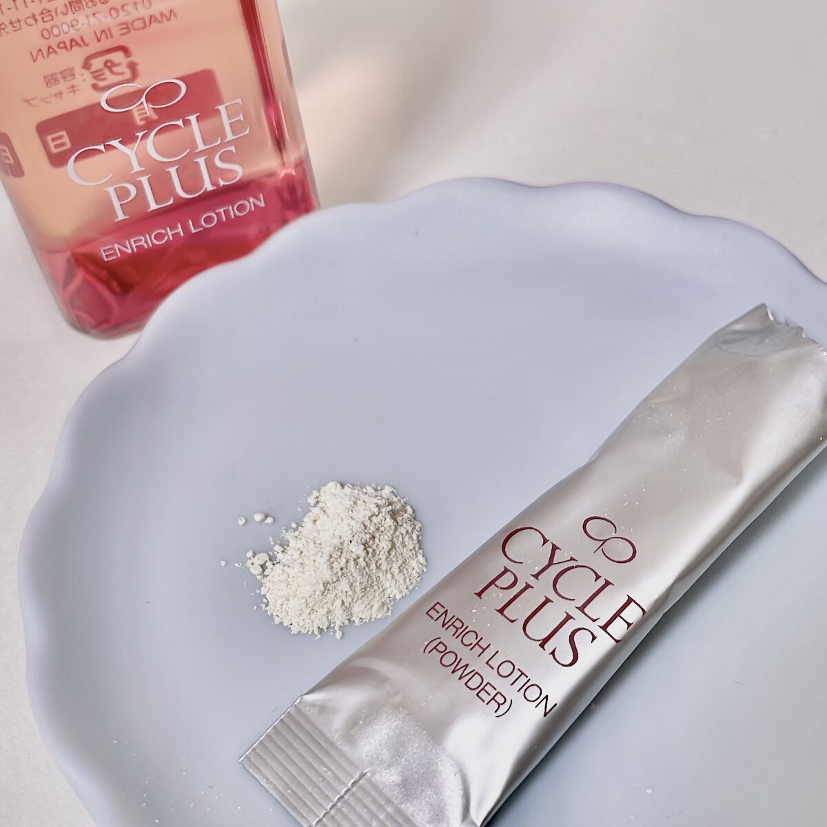 エンリッチ ローション/サイクルプラス/化粧水を使ったクチコミ（3枚目）