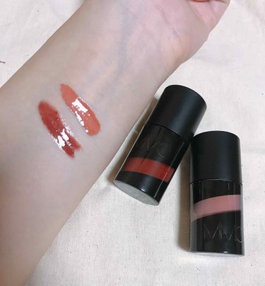 MiMC ミネラルリキッドルージュのクチコミ「😳🆕MiMCの2018AW新作です❤️💄💋
艶感が美しくて、即買いしちゃぃましたっ😽しかも2色.....」（2枚目）