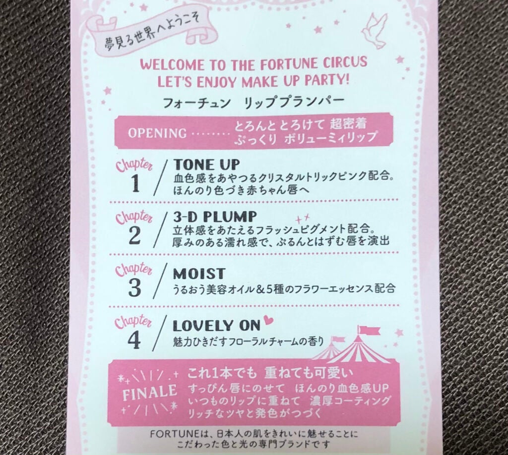 リッププランパー/フォーチュン/リッププランパーを使ったクチコミ(2枚目)