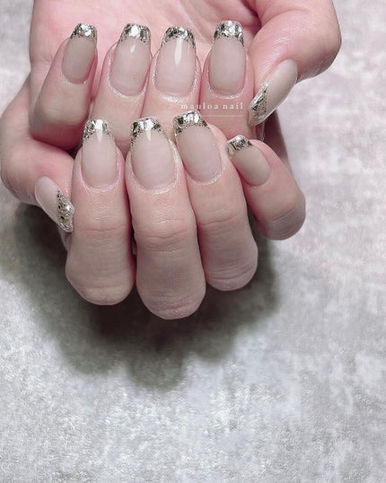 #ヌーディーネイル,#ネイル,#アートネイル,#冬ネイル,#マットネイル,#春ネイル,#ガラスフレンチネイル,#ワンカラーネイル,#ミラーネイル,#手書きアートネイル,#ハートネイル,#パーツネイル,#ベージュネイル,#シンプルネイル,#冬ネイル,#天王寺ネイルのネイルデザイン