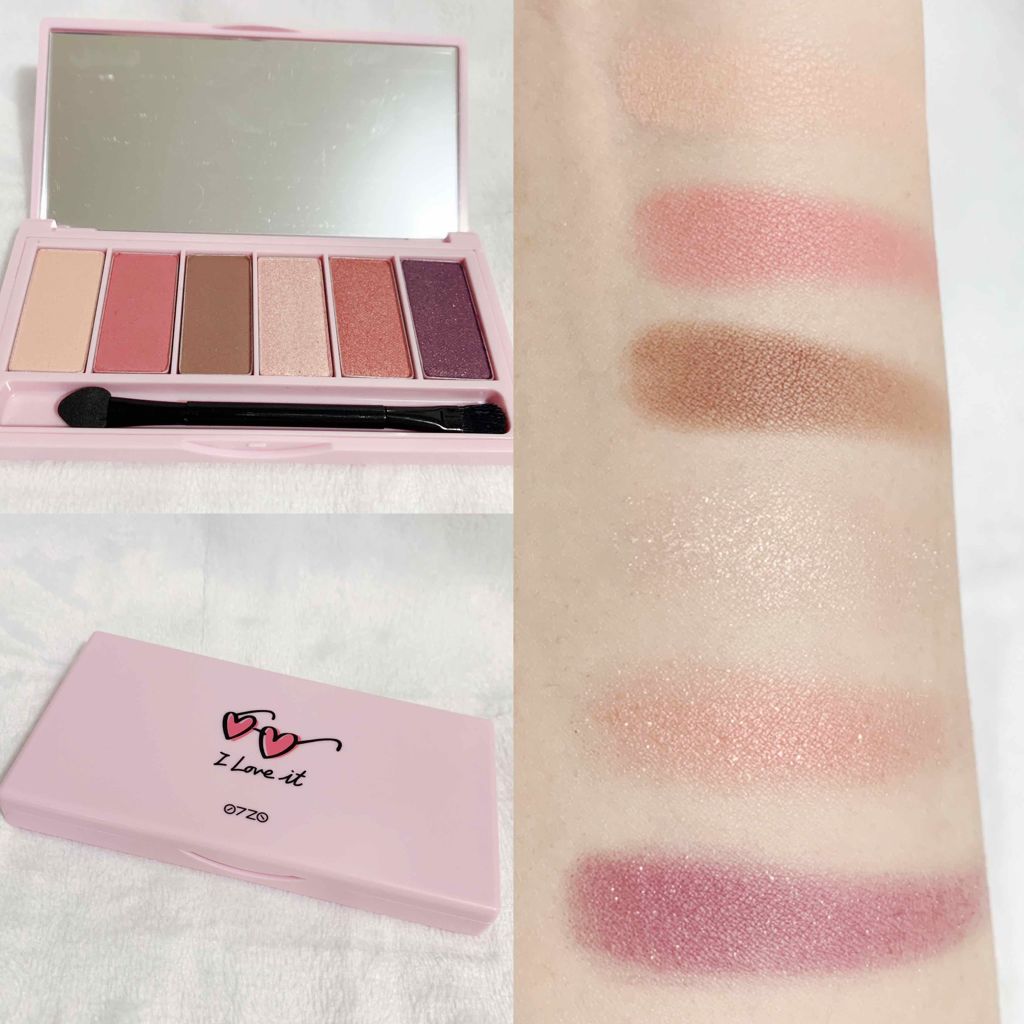 韓国ダイソー/DAISO/パウダーアイシャドウを使ったクチコミ（3枚目）