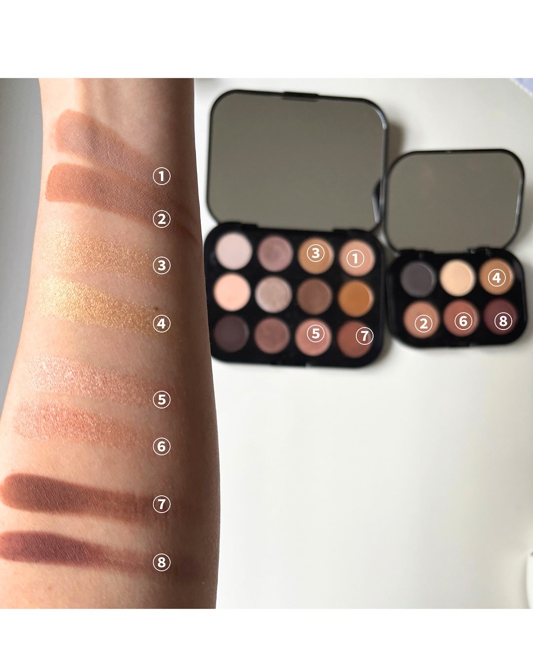 コネクト イン カラー アイシャドウ パレット × 6/M・A・C/アイシャドウパレットを使ったクチコミ(8枚目)