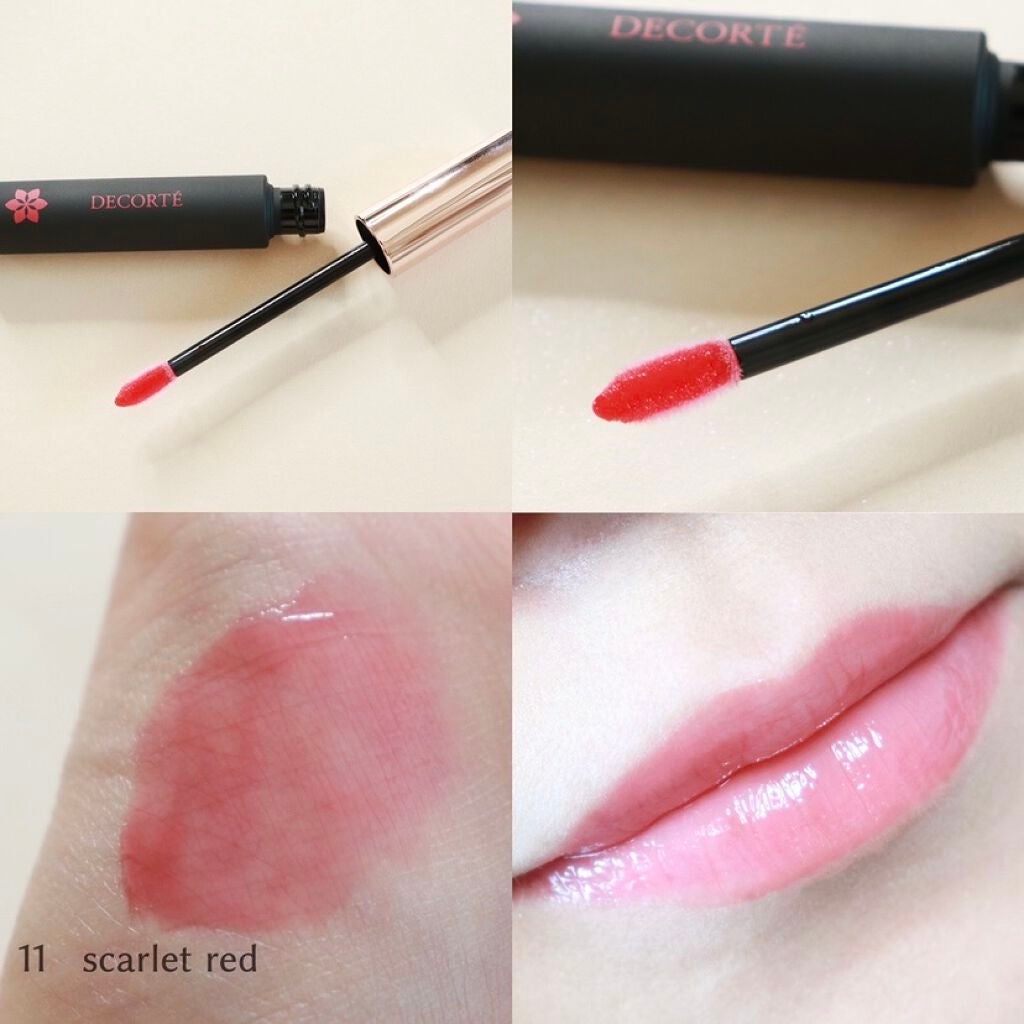 ティント リップグロス/DECORTÉ/リップグロスを使ったクチコミ(1枚目)