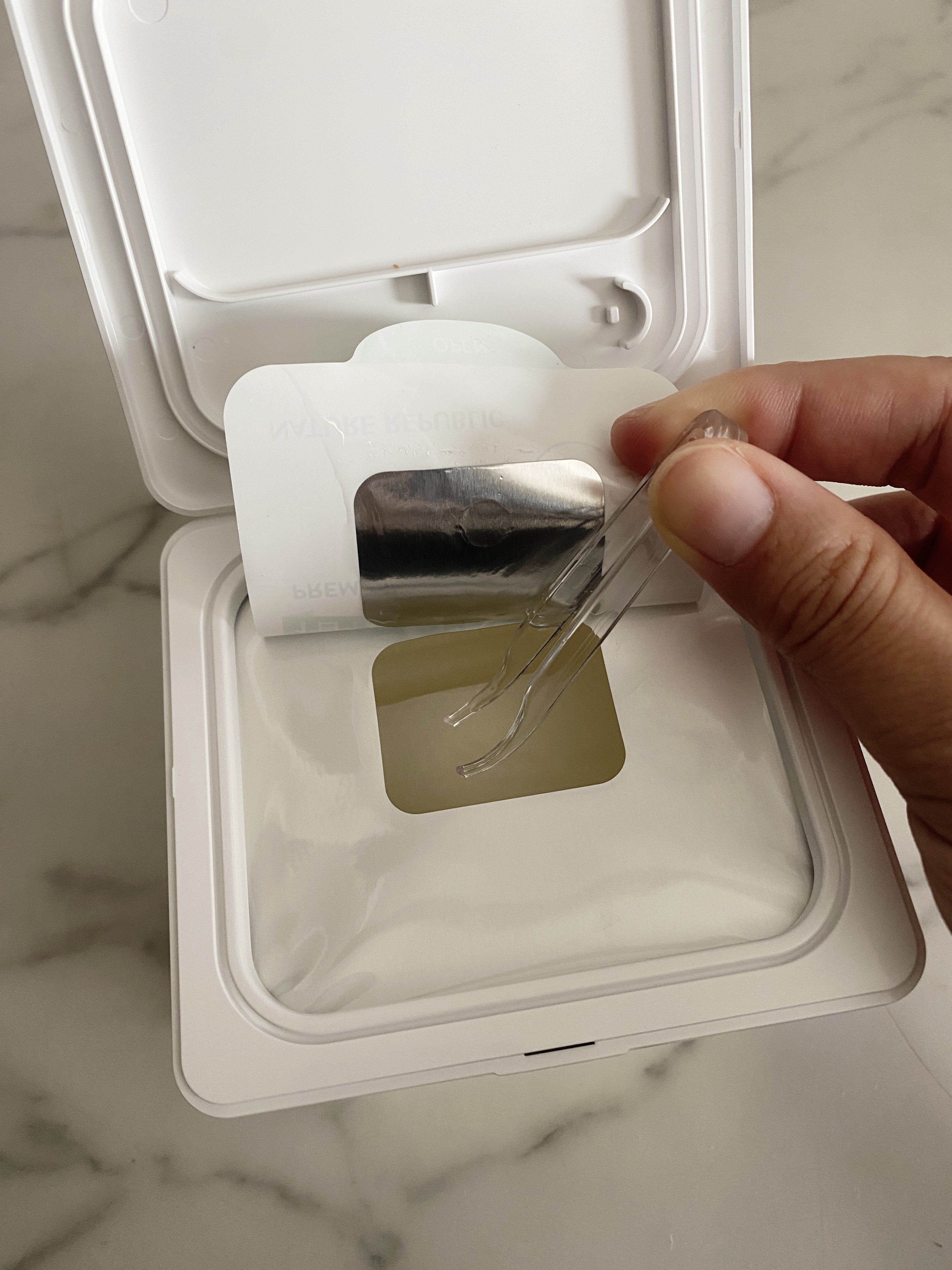 キューブマスク レチノール/ネイチャーリパブリック/シートマスク・パックを使ったクチコミ（2枚目）