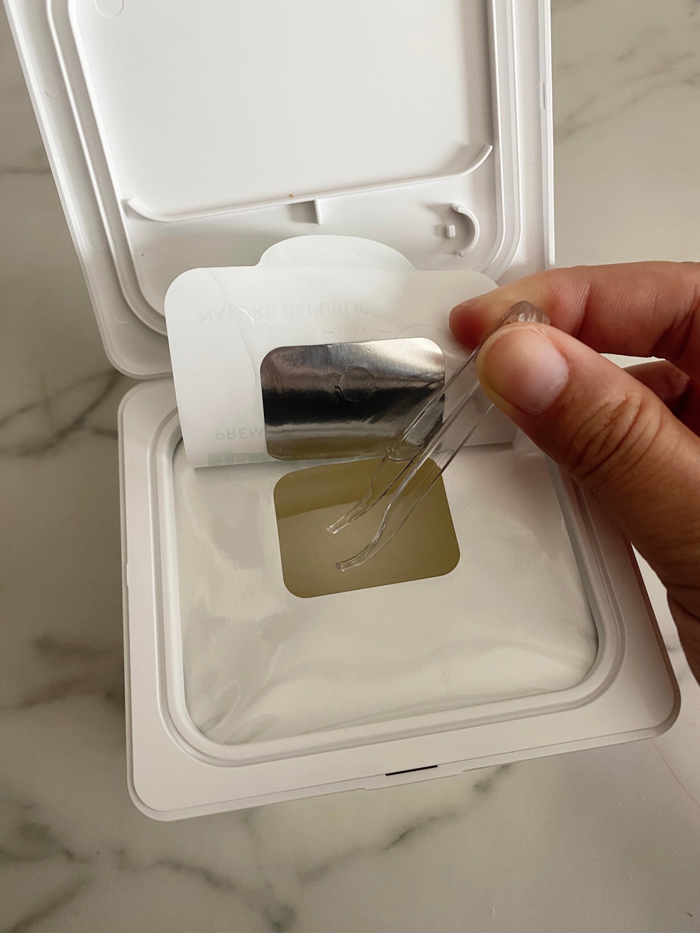 キューブマスク レチノール/ネイチャーリパブリック/シートマスク・パックを使ったクチコミ(2枚目)