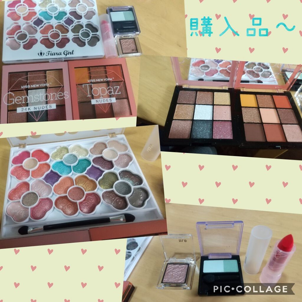 アイカラーパレット/ティアラガール/アイシャドウパレットを使ったクチコミ（1枚目）