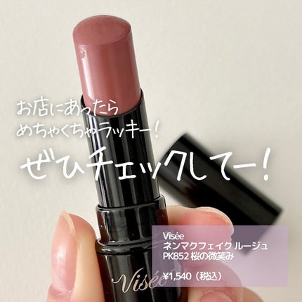 ネンマクフェイク ルージュ/Visée/口紅を使ったクチコミ(6枚目)