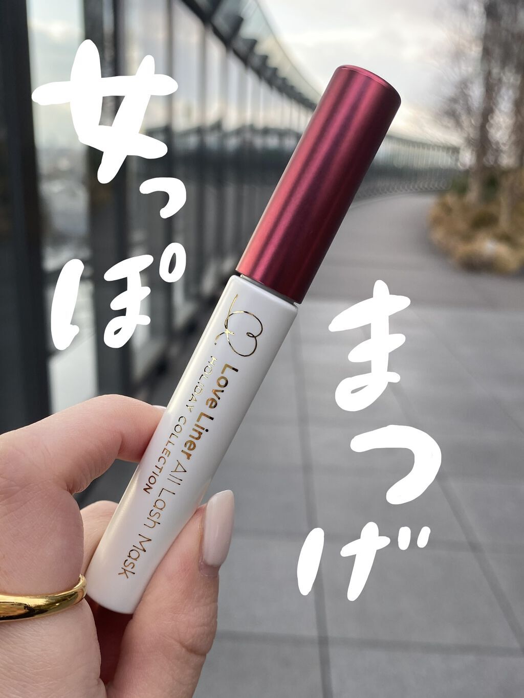 ラブ・ライナー　オールラッシュマスク　ホリデーコレクション＜マスカラ＞ ラベンダーグレージュ/ラブ・ライナー/マスカラを使ったクチコミ（1枚目）