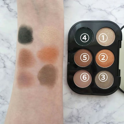 コネクト イン カラー アイシャドウ パレット × 6/M・A・C/アイシャドウパレットを使ったクチコミ(5枚目)