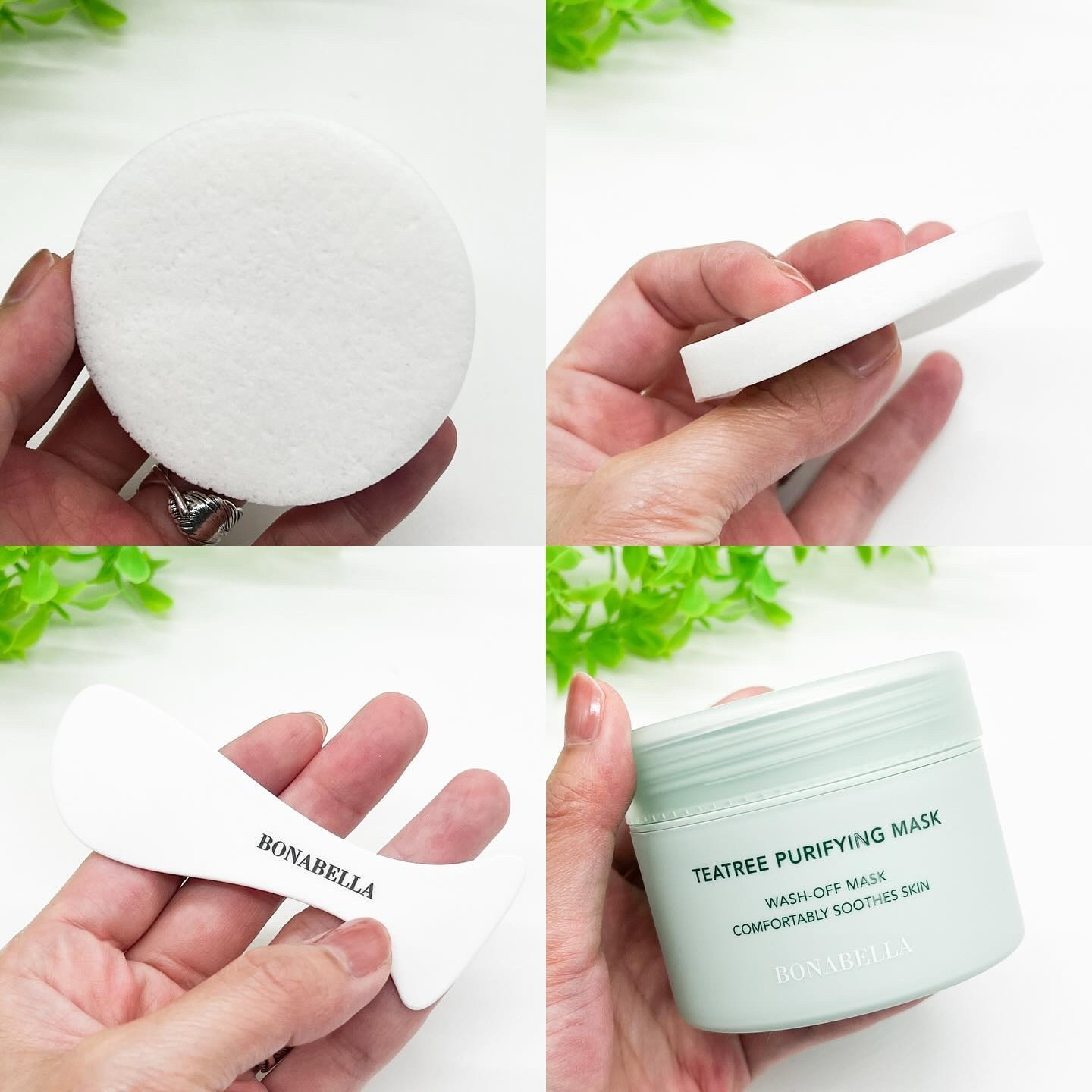 ティーツリーピュリファイングマスク/BONABELLA/洗い流すパック・マスクを使ったクチコミ（2枚目）