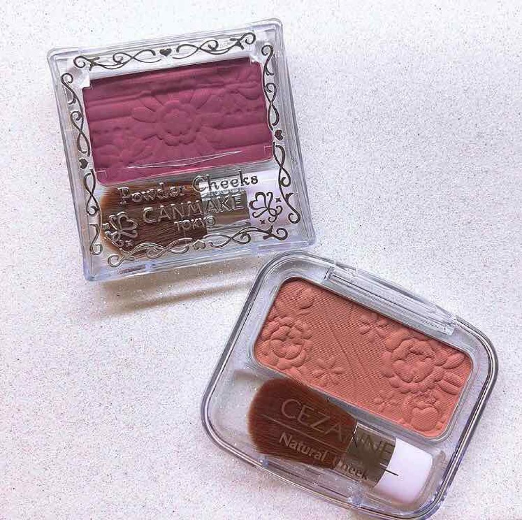 【旧品】パウダーチークス/キャンメイク/パウダーチークを使ったクチコミ（1枚目）