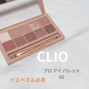 プロ アイ パレット/CLIO/アイシャドウパレットを使ったクチコミ（1枚目）