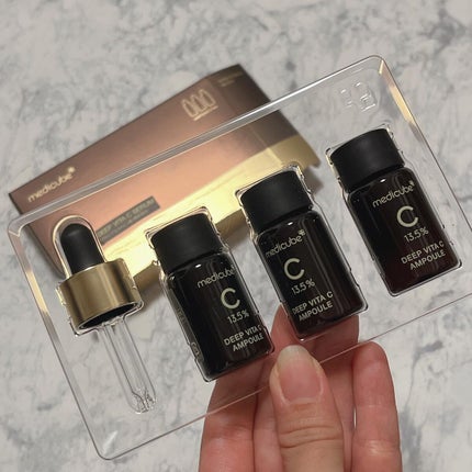 ディープビタCアンプル/MEDICUBE/美容液を使ったクチコミ(3枚目)