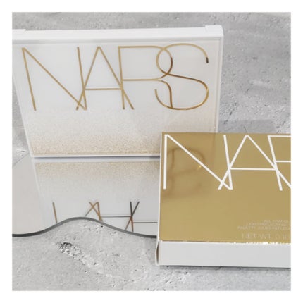 オールザットグリターズ ライトリフレクティング チークパレット /NARS/パウダーチークを使ったクチコミ(2枚目)
