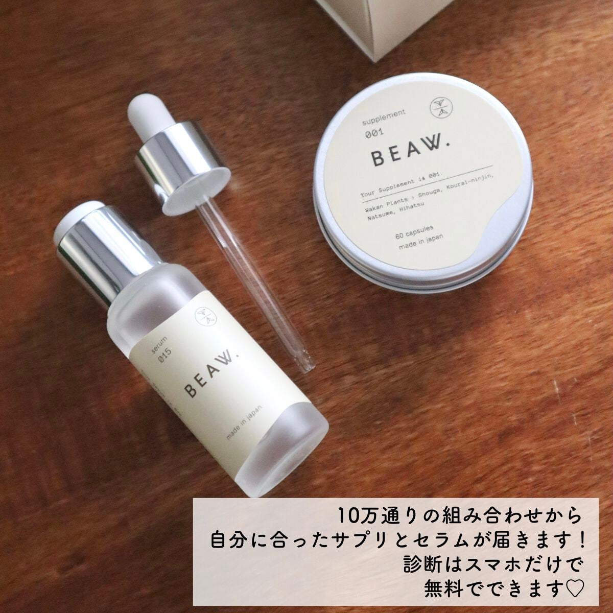 スターターBOX/BEAW./スキンケアキットを使ったクチコミ(2枚目)