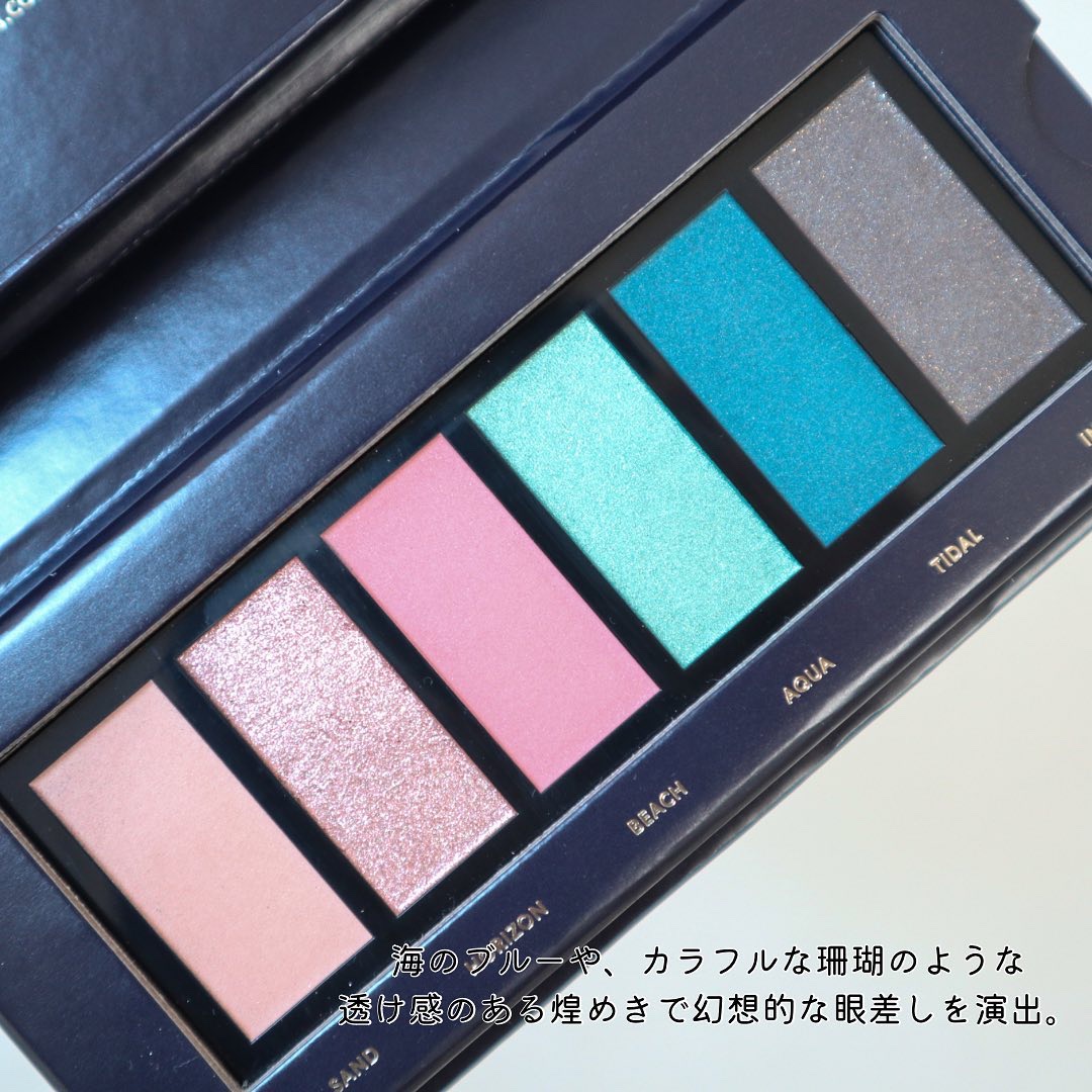 ミネラリスト オーシャン ワンダーズ アイシャドウ パレット/bareMinerals/アイシャドウパレットを使ったクチコミ（3枚目）