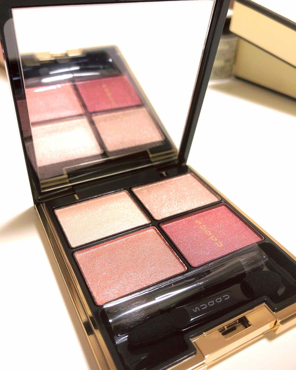 デザイニング カラー アイズ/SUQQU/アイシャドウパレットを使ったクチコミ(1枚目)