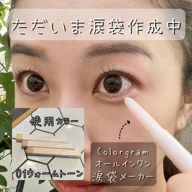 気になっていたOLIVEYOUNGの
Colorgram オールインワン涙袋メーカーを
全3色使ってみました！

①ウォームトーン→オススメはイエベ
②クールトーン→オススメはブルベ
③リアル→オススメ