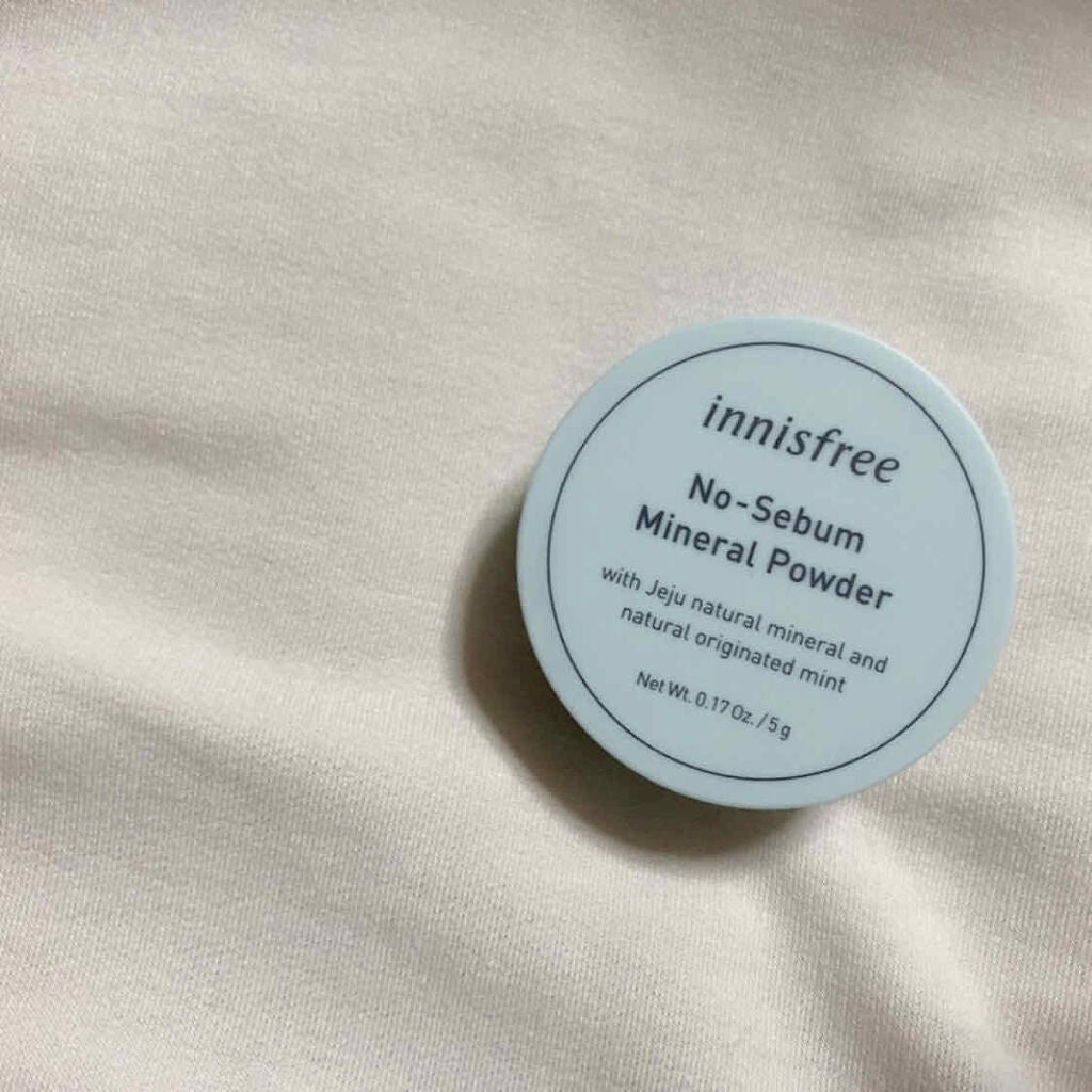 ノーセバム ミネラルパウダー/innisfree/ルースパウダーを使ったクチコミ(1枚目)