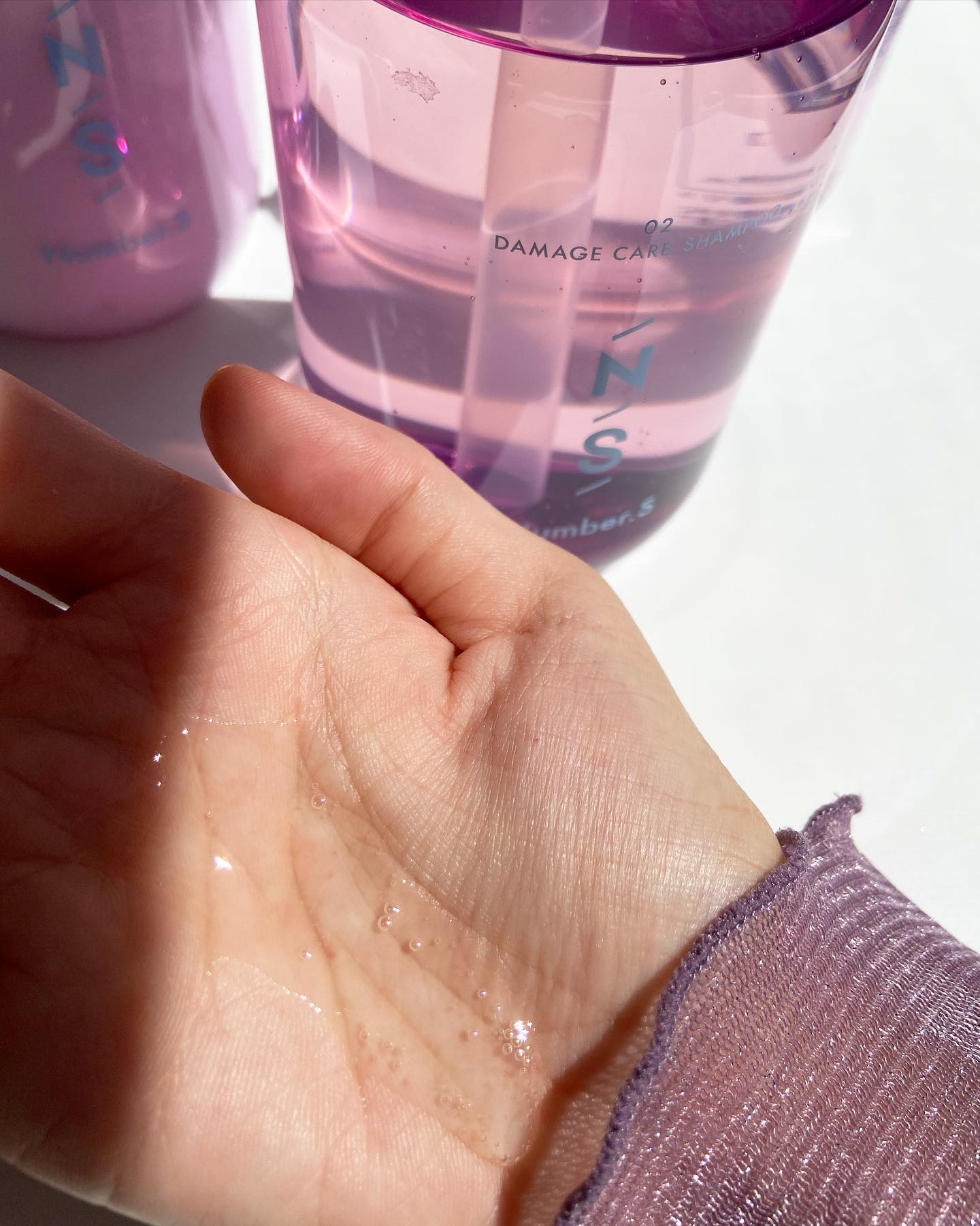 ダメージケア シャンプー/ヘアトリートメント/Number.S /市販シャンプーを使ったクチコミ（2枚目）