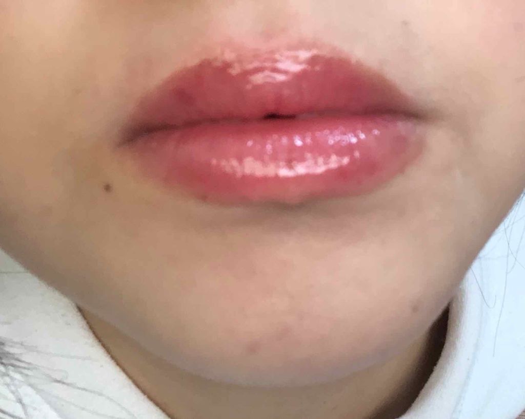 リップケアオイル/excel/リップグロスを使ったクチコミ(2枚目)