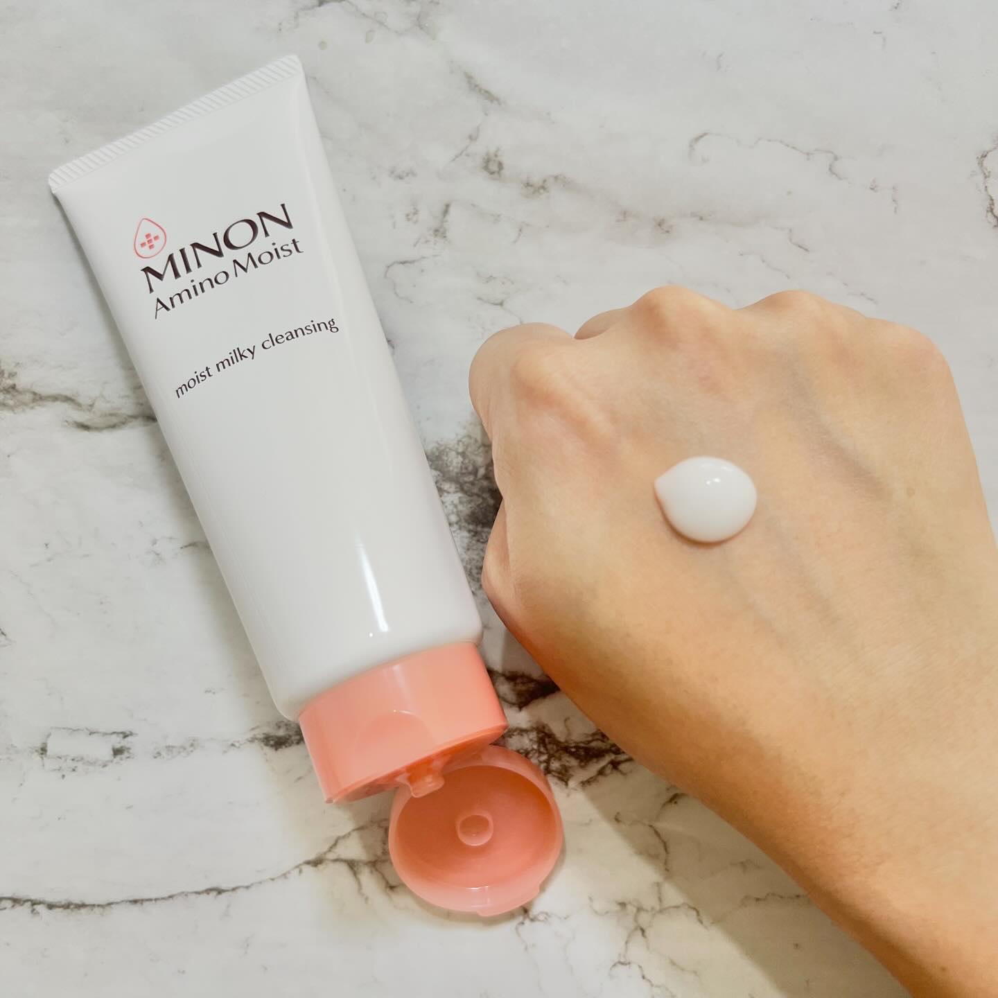 ミノン アミノモイスト モイストミルキィ クレンジング/ミノン/ミルククレンジングを使ったクチコミ（2枚目）