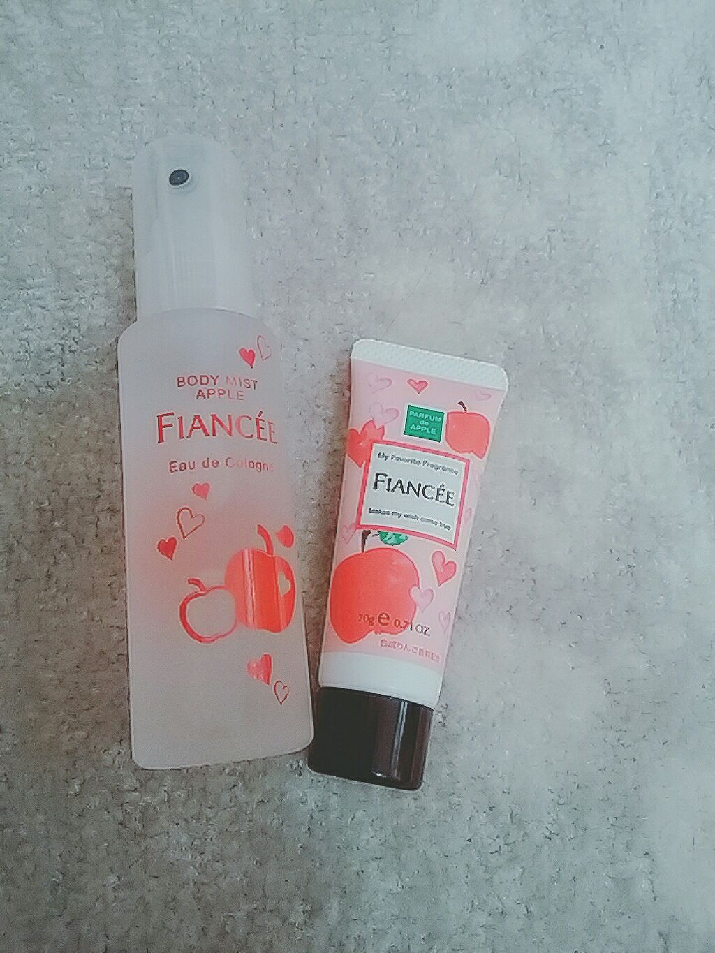 ボディミスト 恋りんごの香り/フィアンセ/香水(レディース)を使ったクチコミ（3枚目）