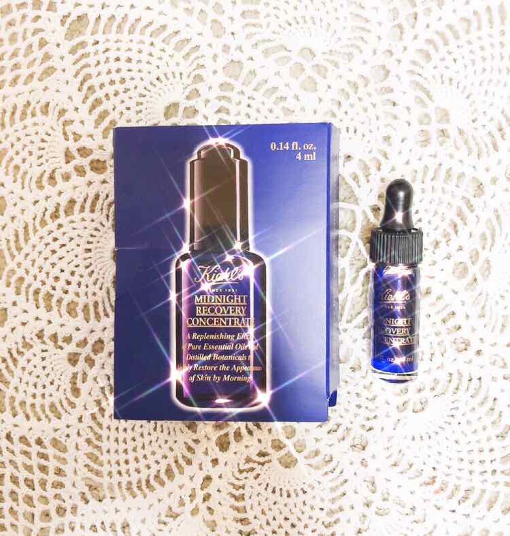 キールズ ミッドナイトボタニカル コンセントレート/Kiehl's/フェイスオイルを使ったクチコミ(1枚目)