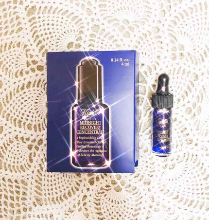 キールズ ミッドナイトボタニカル コンセントレート/Kiehl's/フェイスオイルを使ったクチコミ(1枚目)