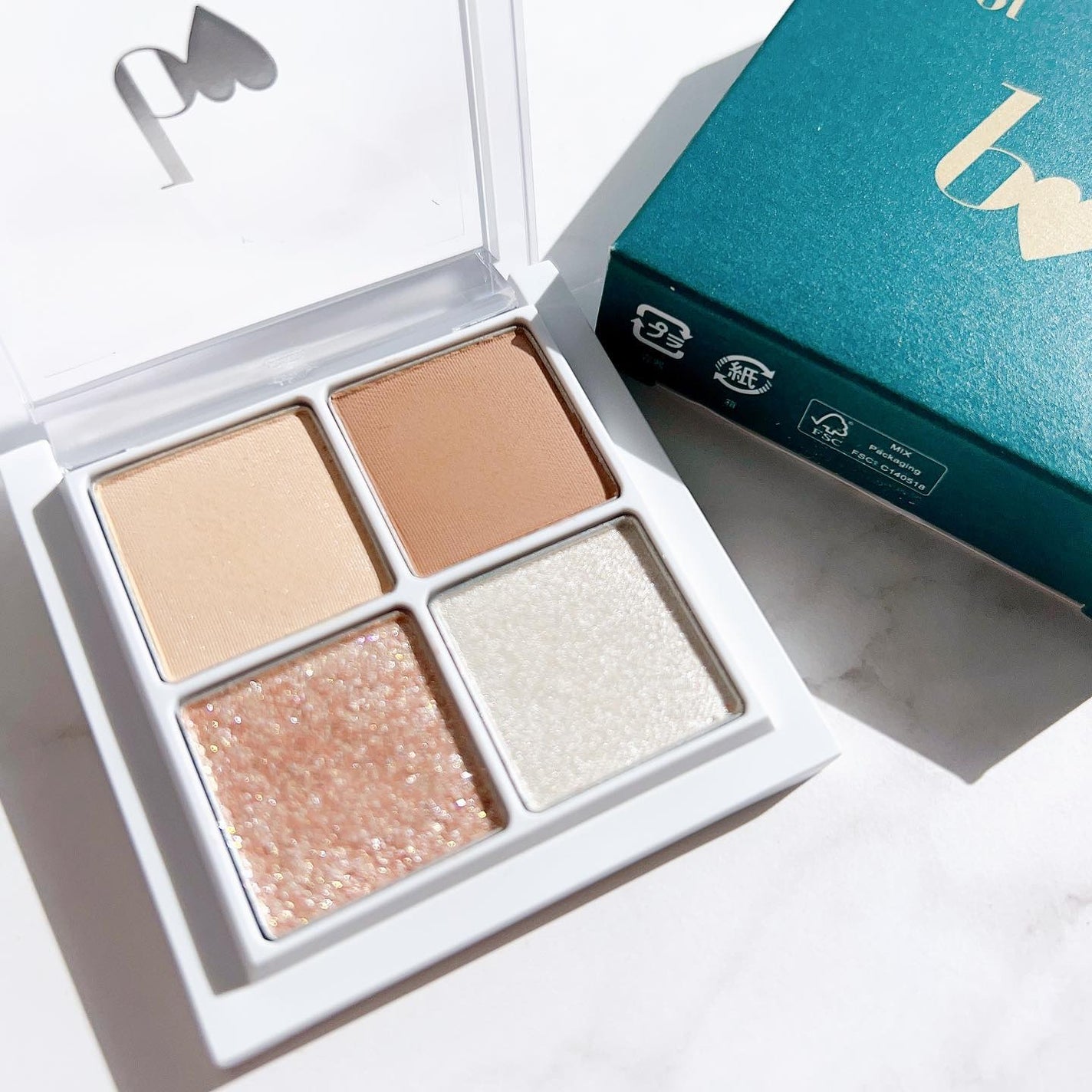 THE アイパレR/b idol/アイシャドウパレットを使ったクチコミ(8枚目)