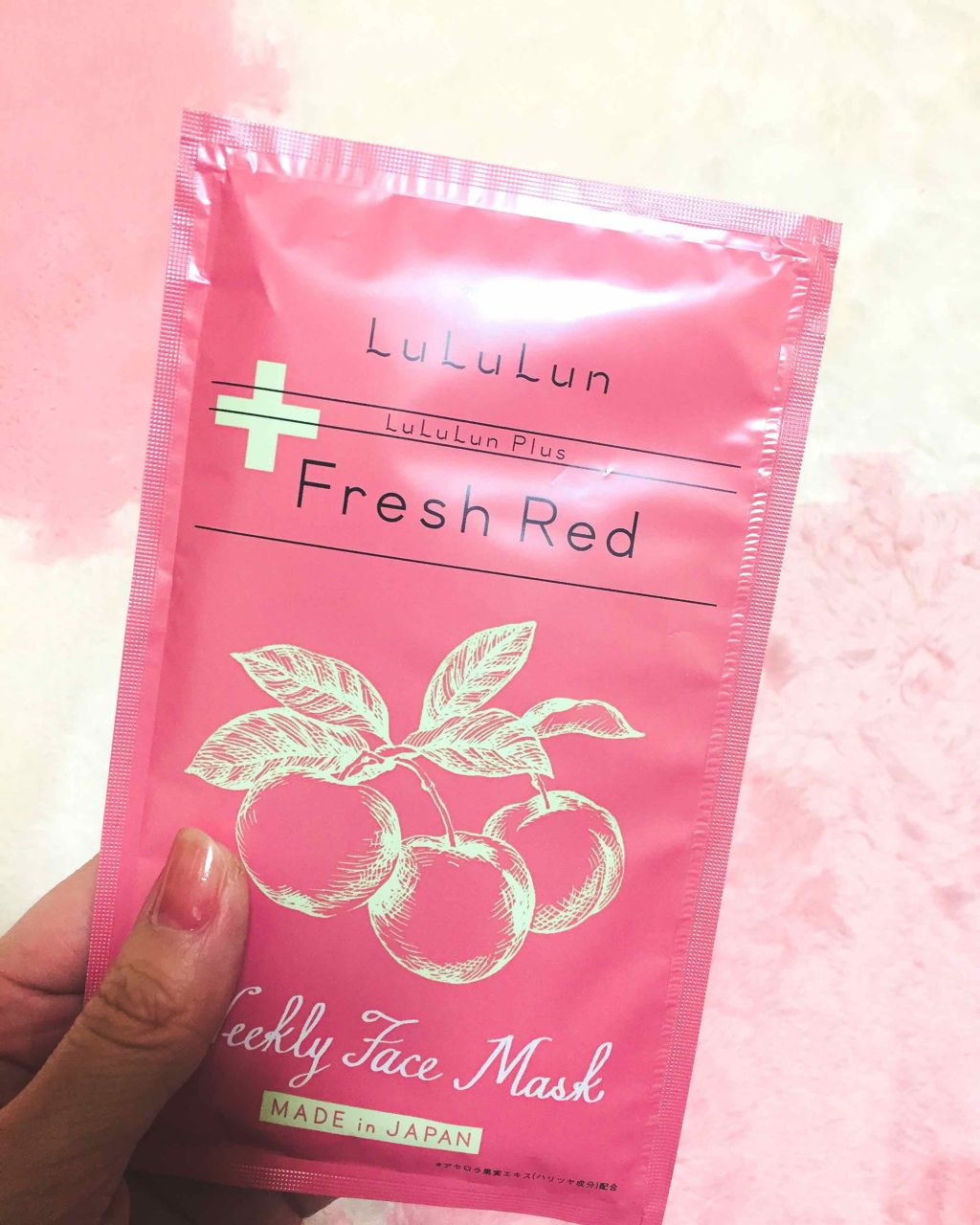 ルルルンプラス フレッシュレッド/ルルルン/シートマスク・パックを使ったクチコミ（1枚目）