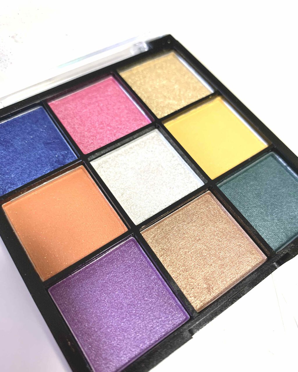 UR GLAM BLOOMING EYE COLOR PALETTE/U R GLAM/アイシャドウパレットを使ったクチコミ(1枚目)