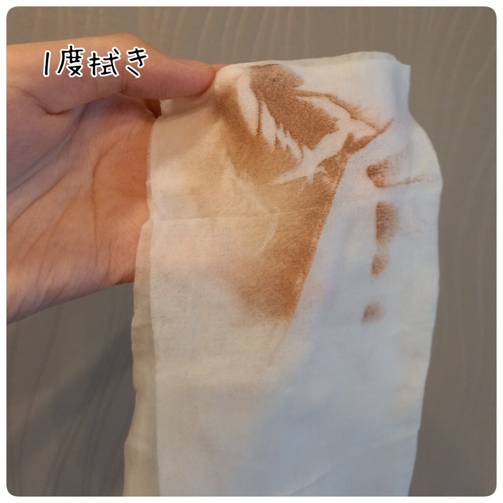 水クレンジングシート(クリア)/ラチェスカ/クレンジングシートを使ったクチコミ(5枚目)