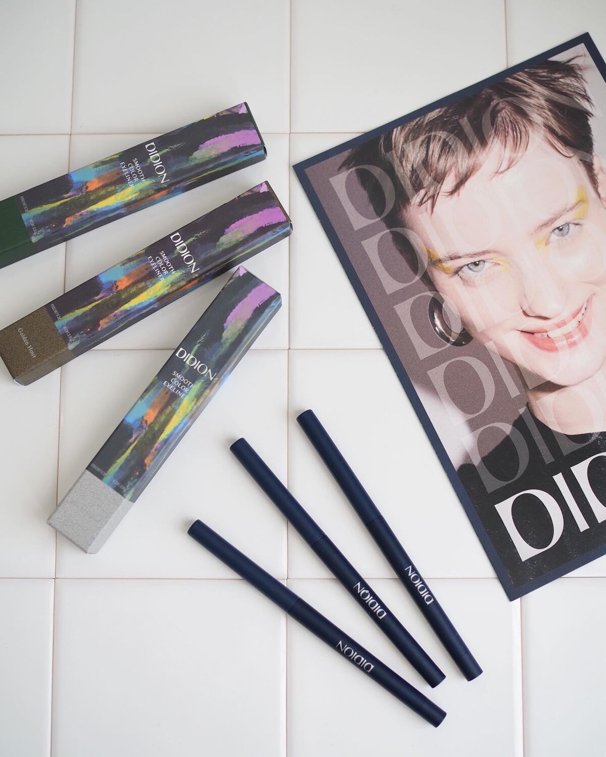 スムース カラー アイライナー/DIDION/ペンシルアイライナーを使ったクチコミ(1枚目)